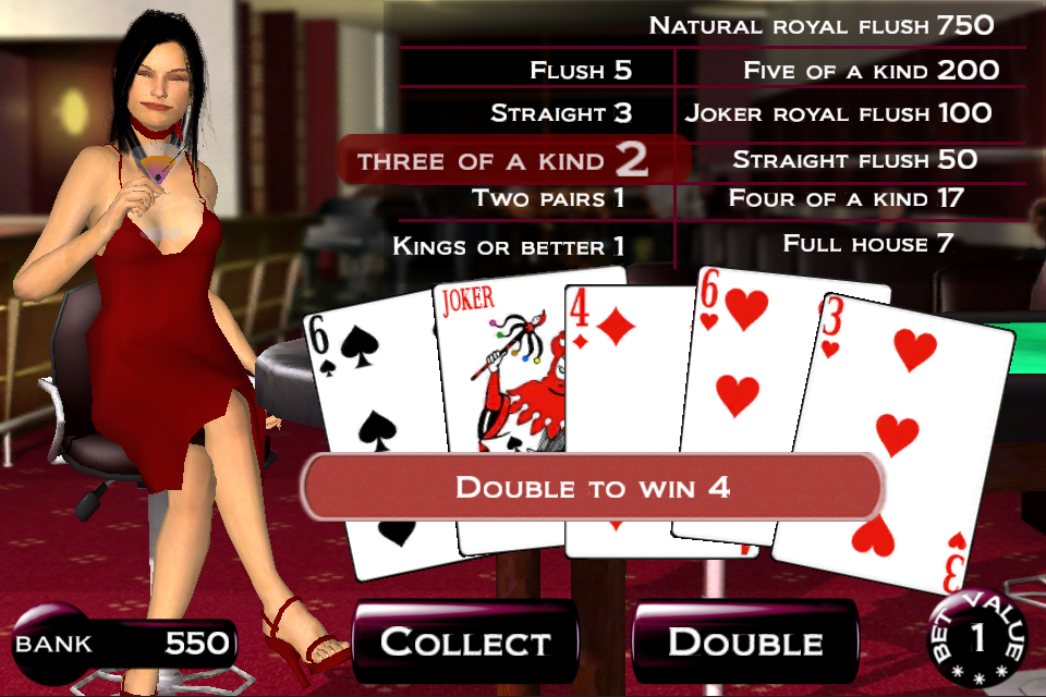 Joker Poker Deluxe स्क्रीनशॉट 1