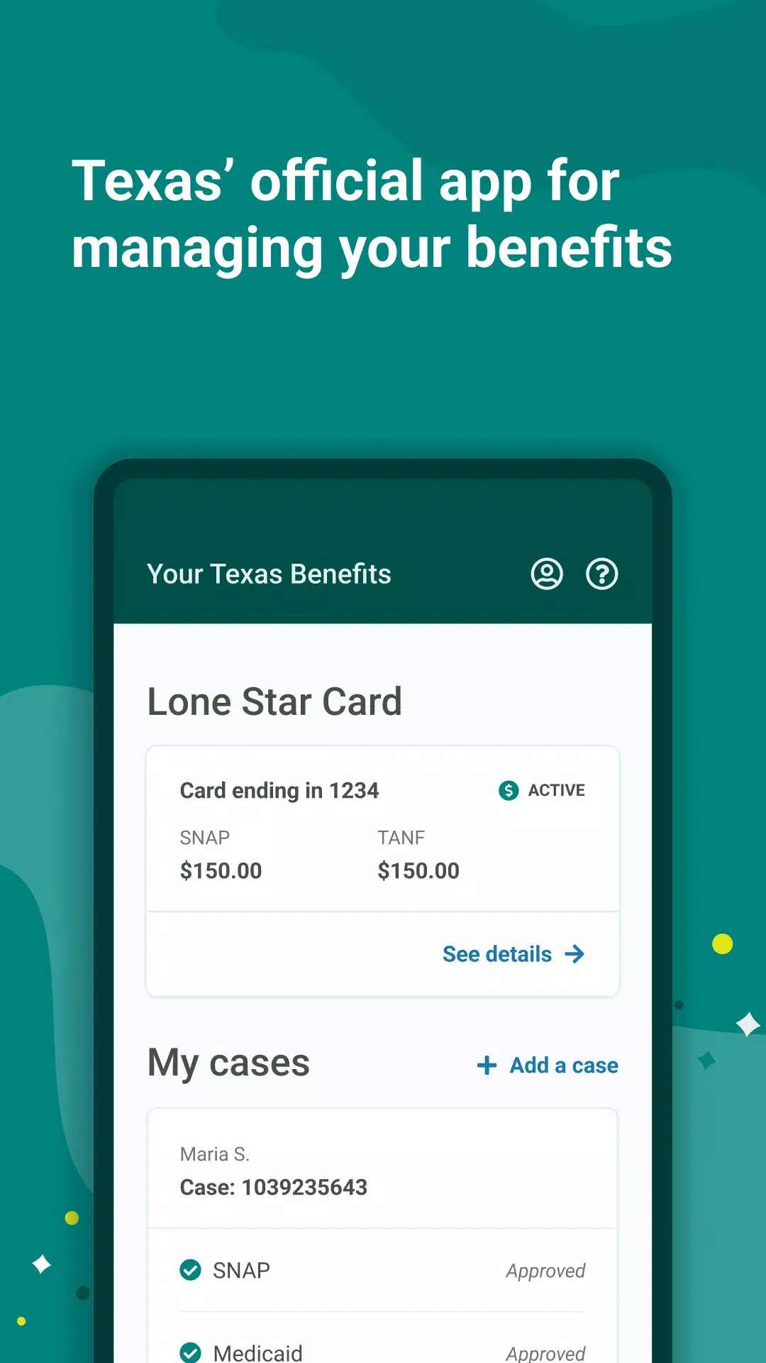 Your Texas Benefits Zrzut ekranu 0