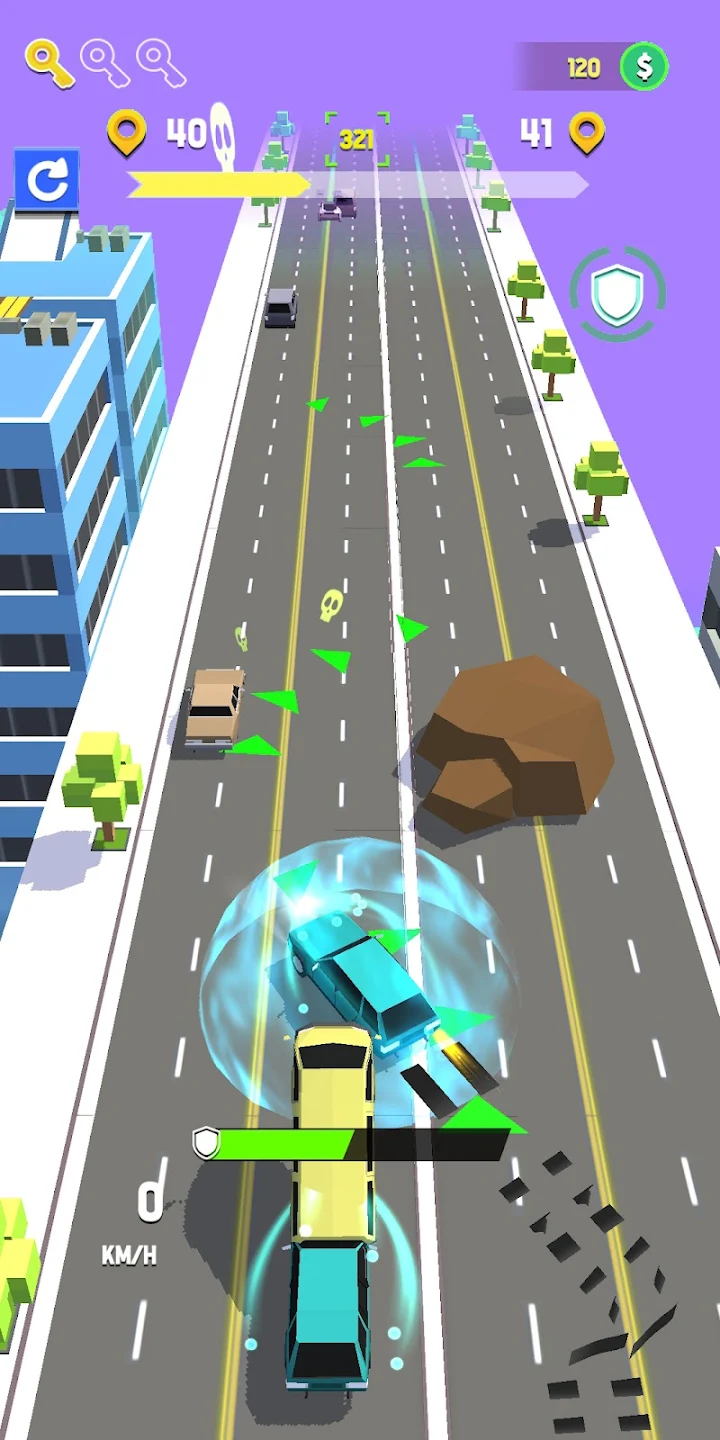 Crazy Driver 3D: Car Traffic Zrzut ekranu 3