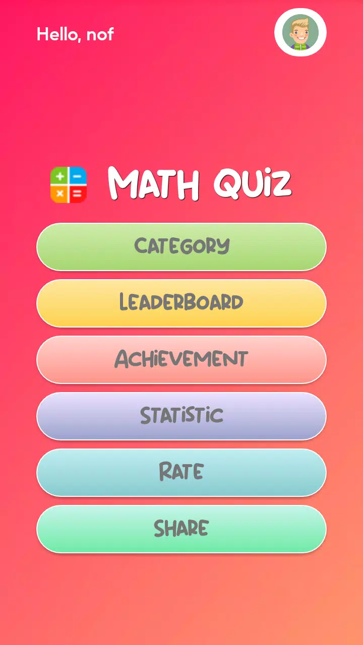 Math Quiz Zrzut ekranu 0