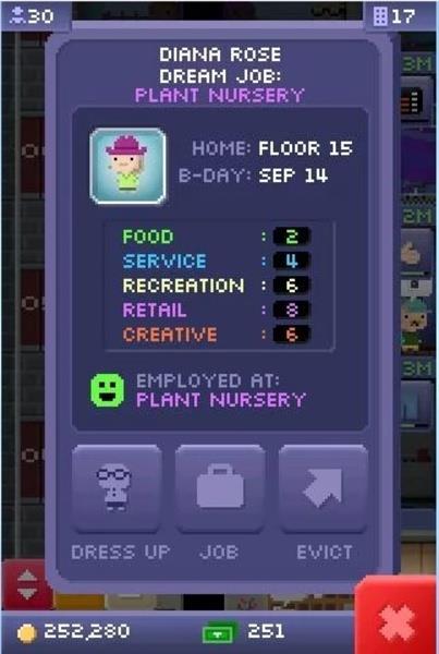 Tiny Tower Mod Ekran Görüntüsü 3