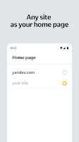 Yandex Start Zrzut ekranu 2