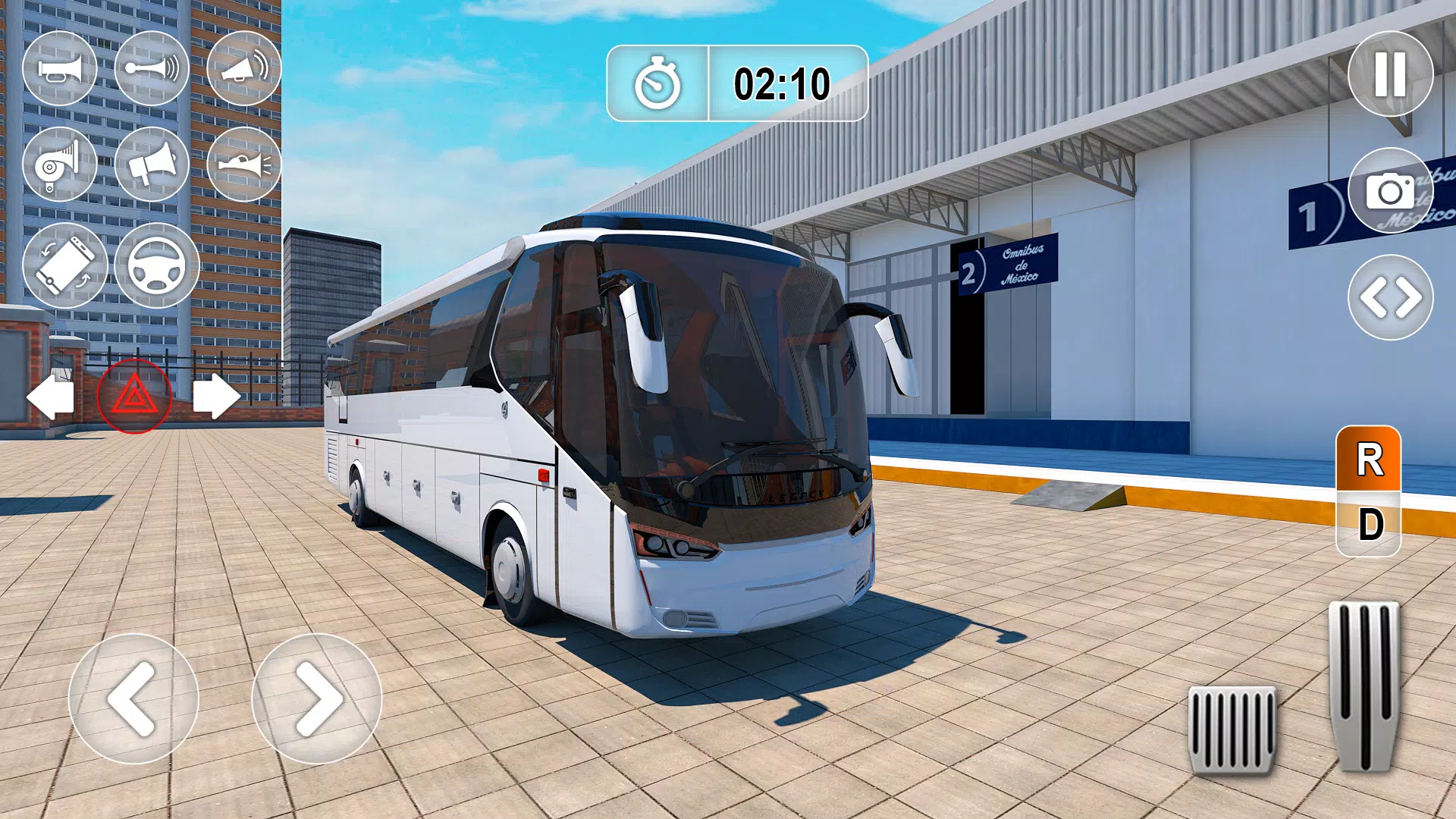 Bus Driving Games 3d Simulator Tangkapan skrin 2