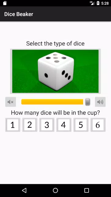 Dice Beaker Ảnh chụp màn hình 0