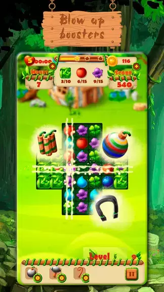 Fairy Forest - match 3 games Zrzut ekranu 2