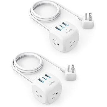 带有USB Type-C的2包Anker Power Cubes