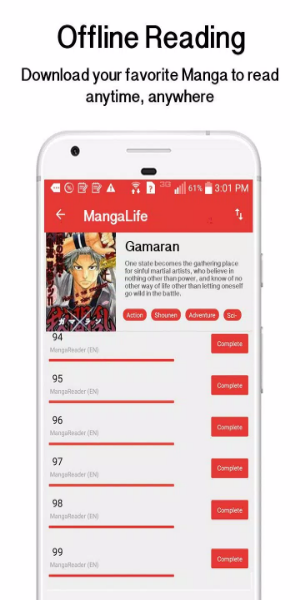 Manga Life - Manga & Comic Reader Tangkapan skrin 1