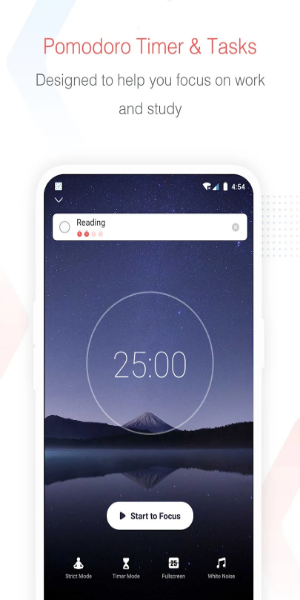 Focus To-Do: Pomodoro & Tasks Screenshot 0