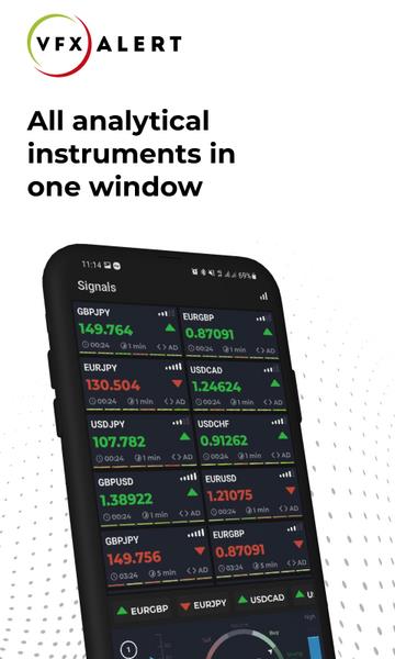 vfxAlert - tools for traders and investors Captura de tela 3