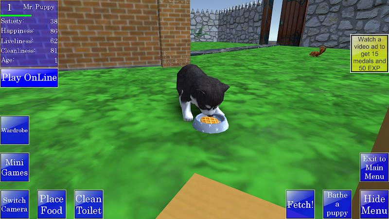 Cute Pocket Puppy 3D স্ক্রিনশট 0