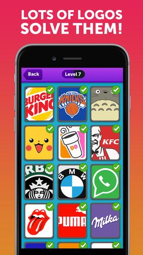 Color Mania Quiz guess logos Screenshot 1