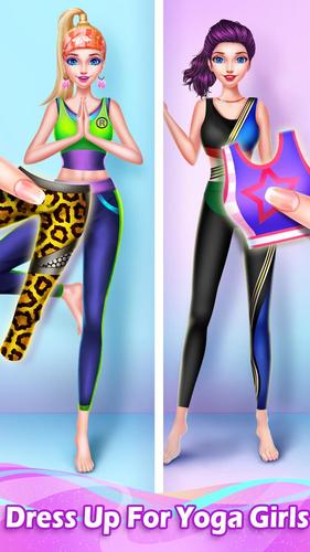 Dressup Yoga Girl: Makeover Screenshot 1