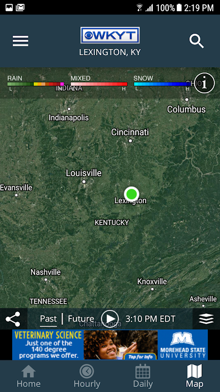 WKYT Weather Captura de tela 1