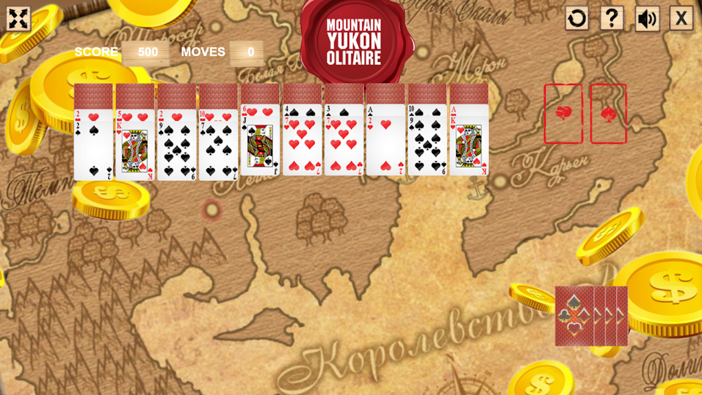 Mountain Yukon Solitaire 스크린샷 2