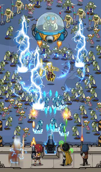 Zombie War Idle Defense Game Zrzut ekranu 1