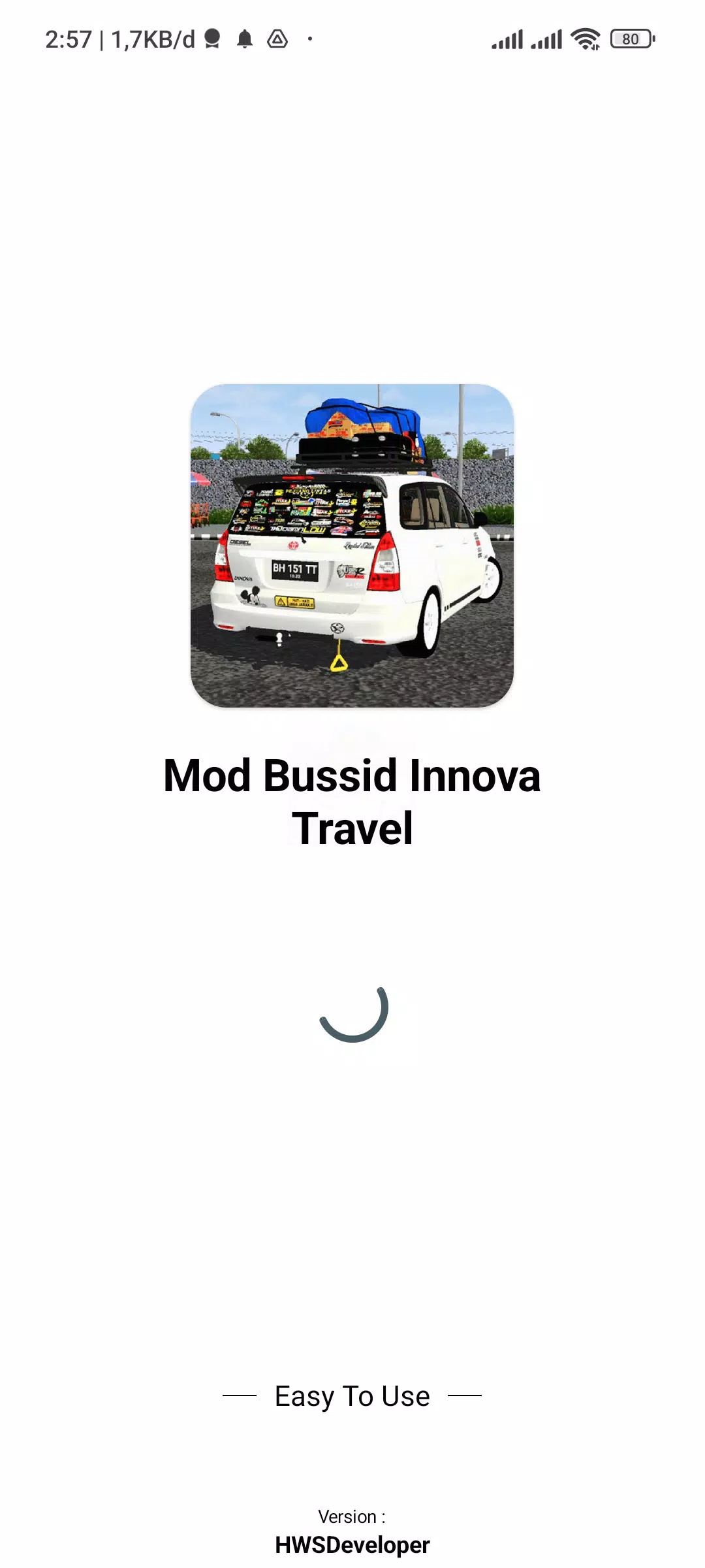 Mod Bussid Innova Travel ภาพหน้าจอ 1