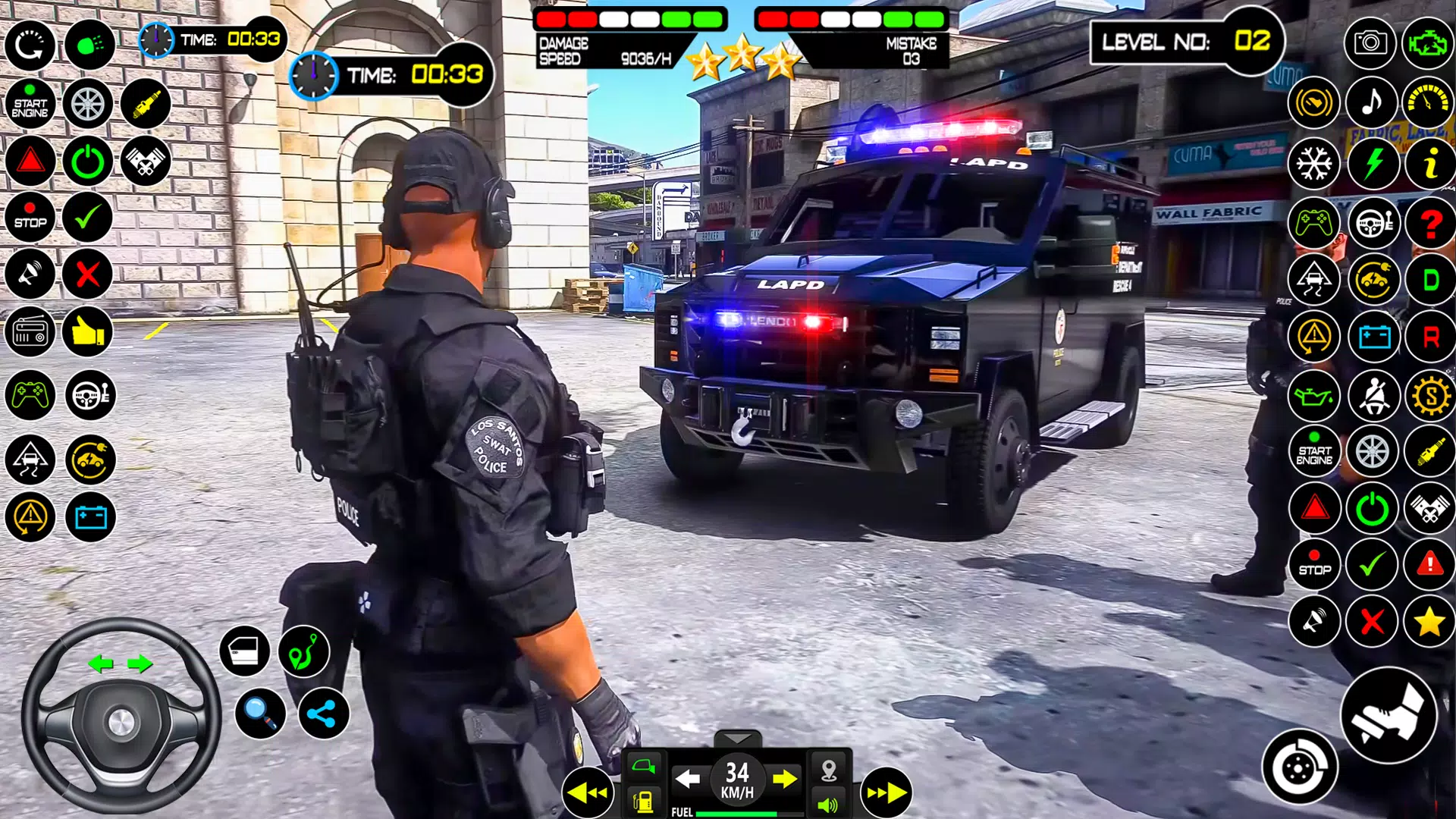 Car Chase Games: Police Games Captura de tela 2