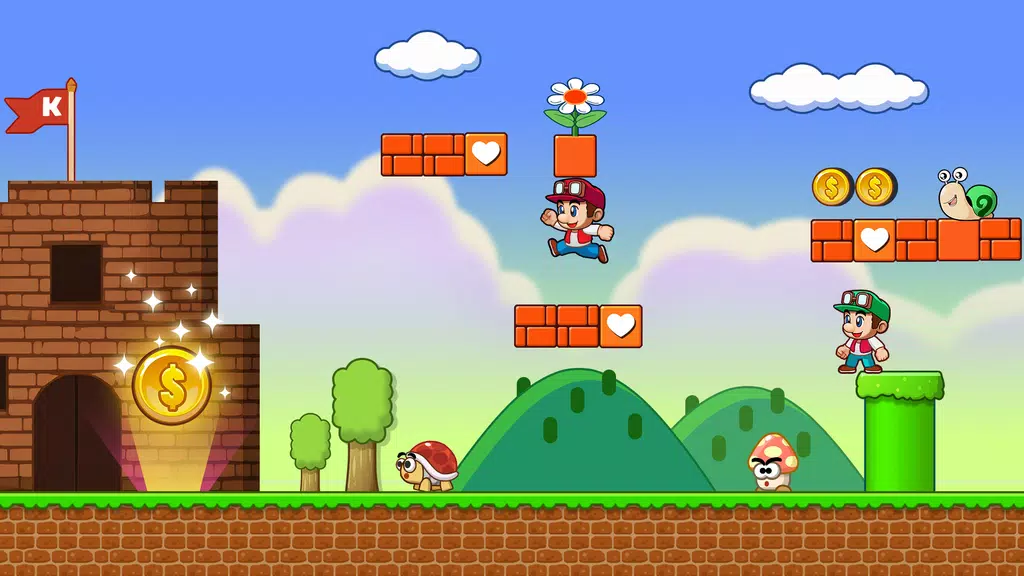 Super Billy's World:Jump & Run Captura de tela 0