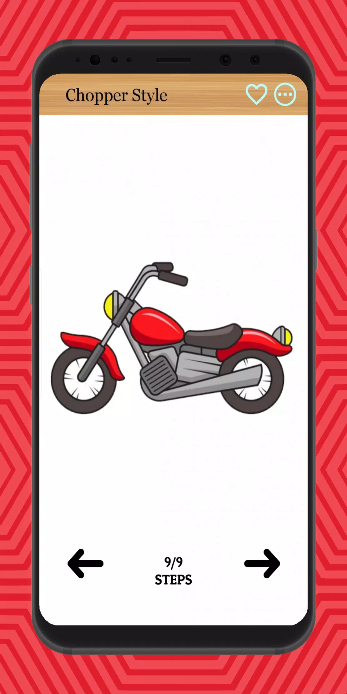 How to Draw Motorcycle Schermafbeelding 3