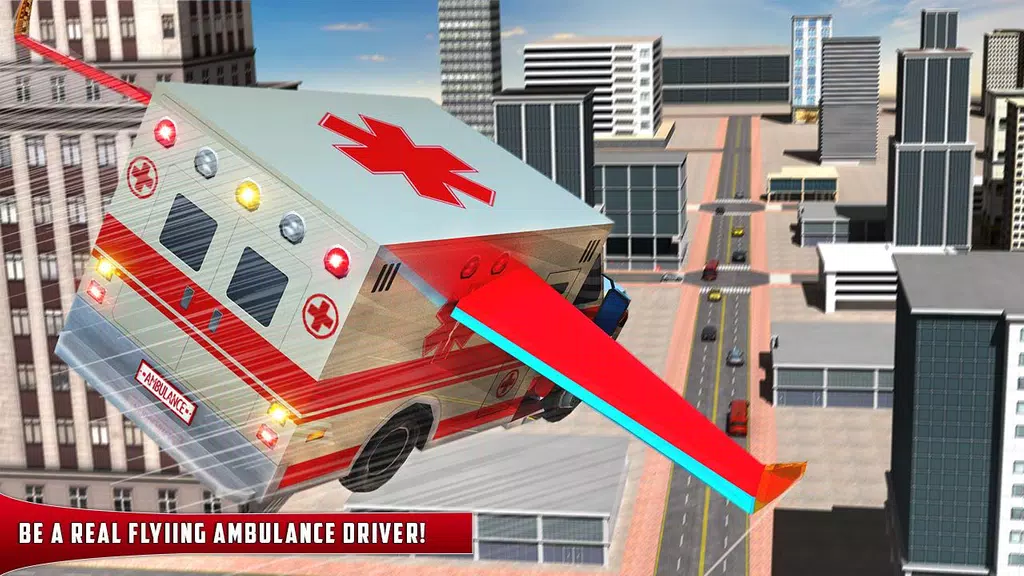 Flying Ambulance Rescue Drive ภาพหน้าจอ 0