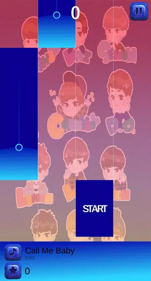 EXO Chibi Piano Tiles Ekran Görüntüsü 3