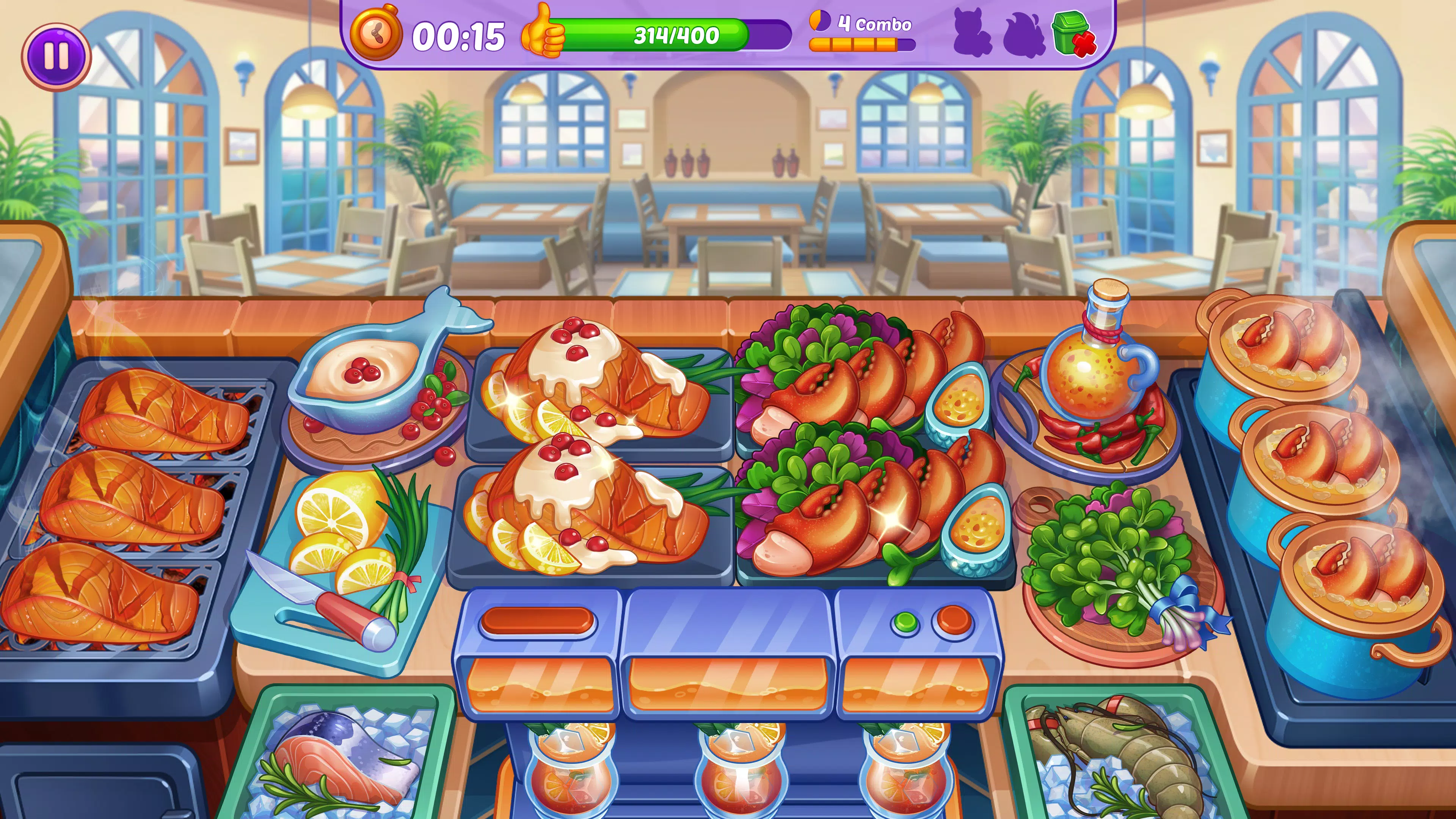 Cooking Crush: Jogo de Cozinha Captura de tela 1