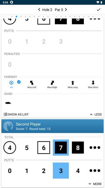 Golf Pad: Golf GPS & Scorecard Screenshot 3