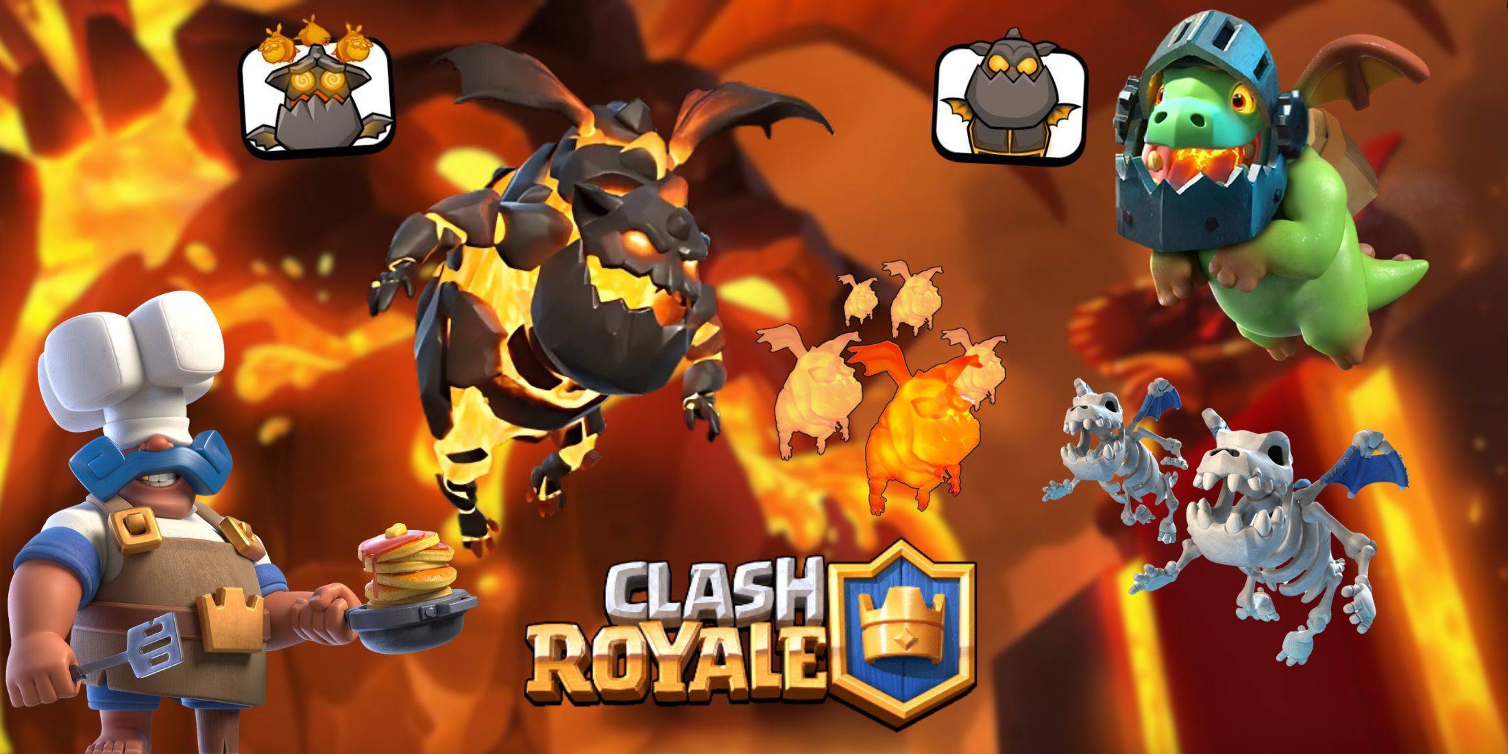 Lava Hound Talle dominują Clash Royale meta