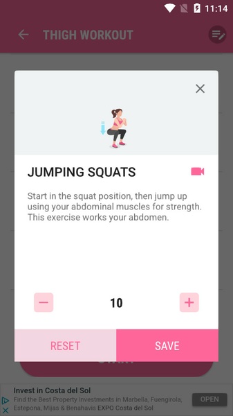 Workout for Women: Fit at Home Screenshot 0