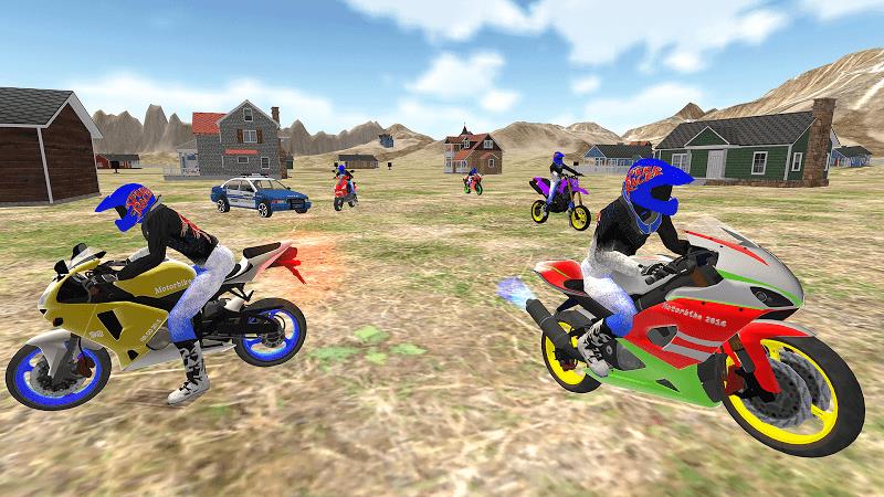 Real Moto Bike Racing Game ဖန်သားပြင်ဓာတ်ပုံ 0