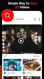 All Video Downloader With VPN स्क्रीनशॉट 0
