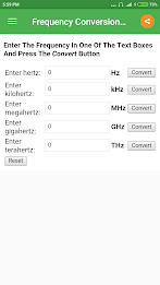 Frequency Converter Ekran Görüntüsü 0