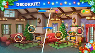 Merge Christmas: Home Design Скриншот 3