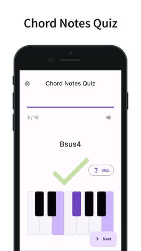 Chord Quiz Captura de pantalla 1