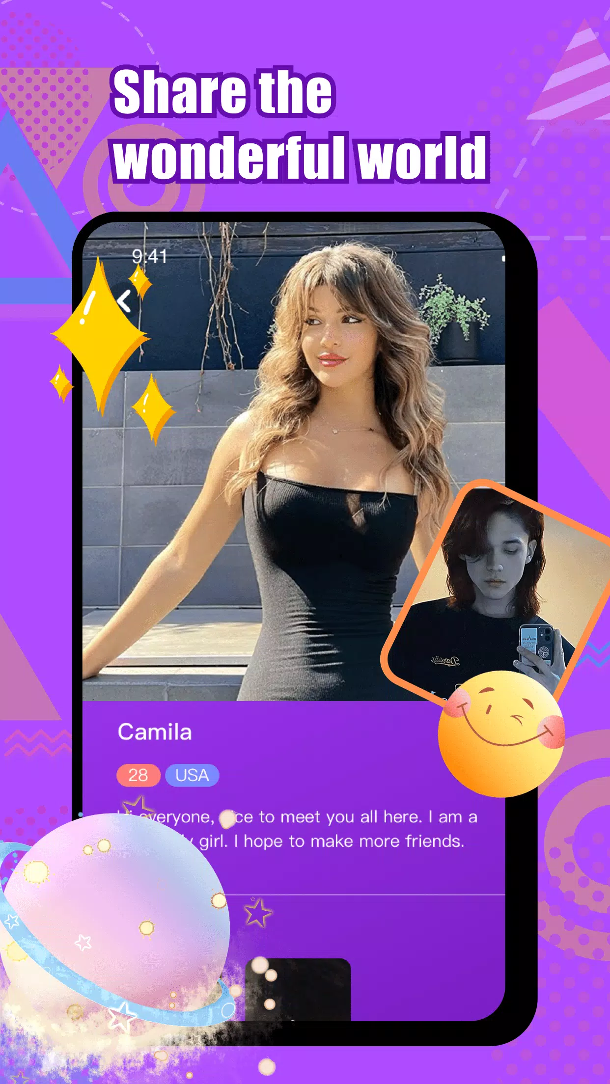 Wonk - live video chat Zrzut ekranu 2