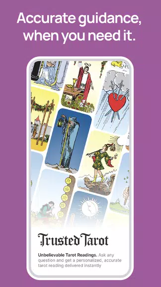 Trusted Tarot Captura de tela 0