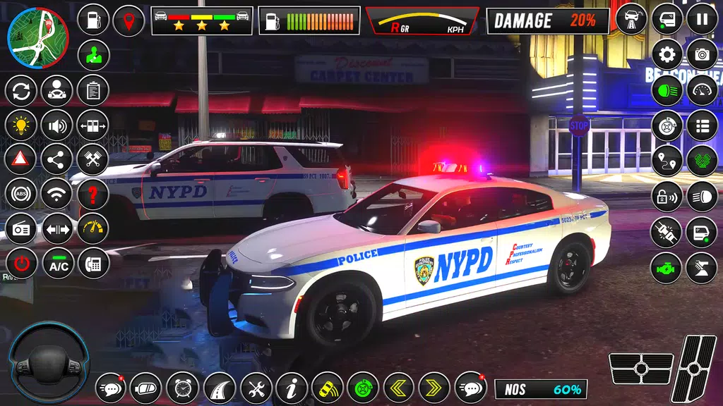 US Police Chase: Cop Car Games Schermafbeelding 1