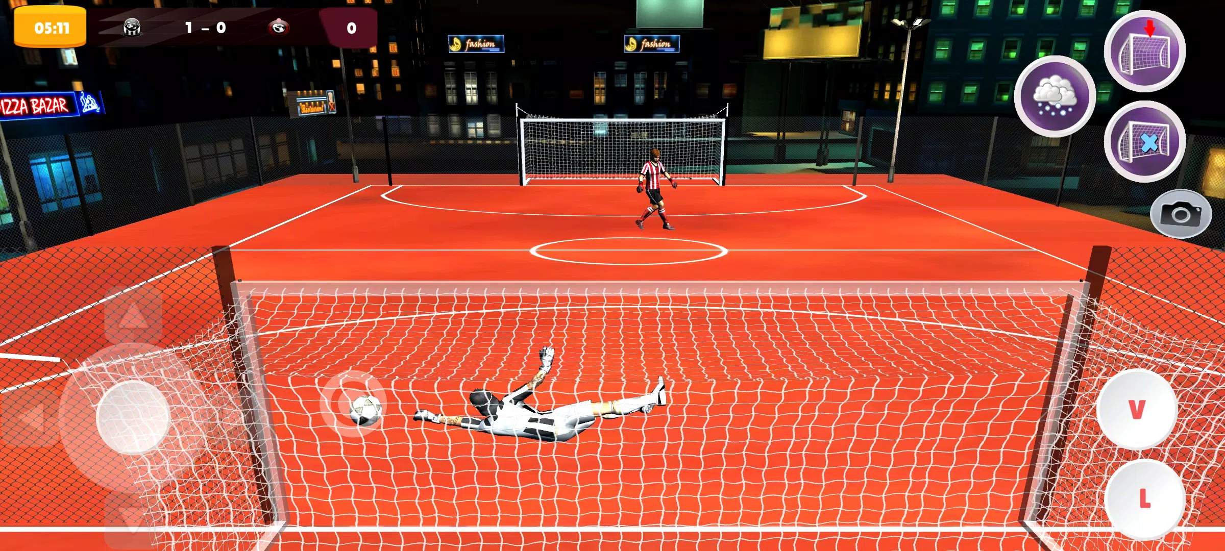 Goalie Wars Football Street Ảnh chụp màn hình 0