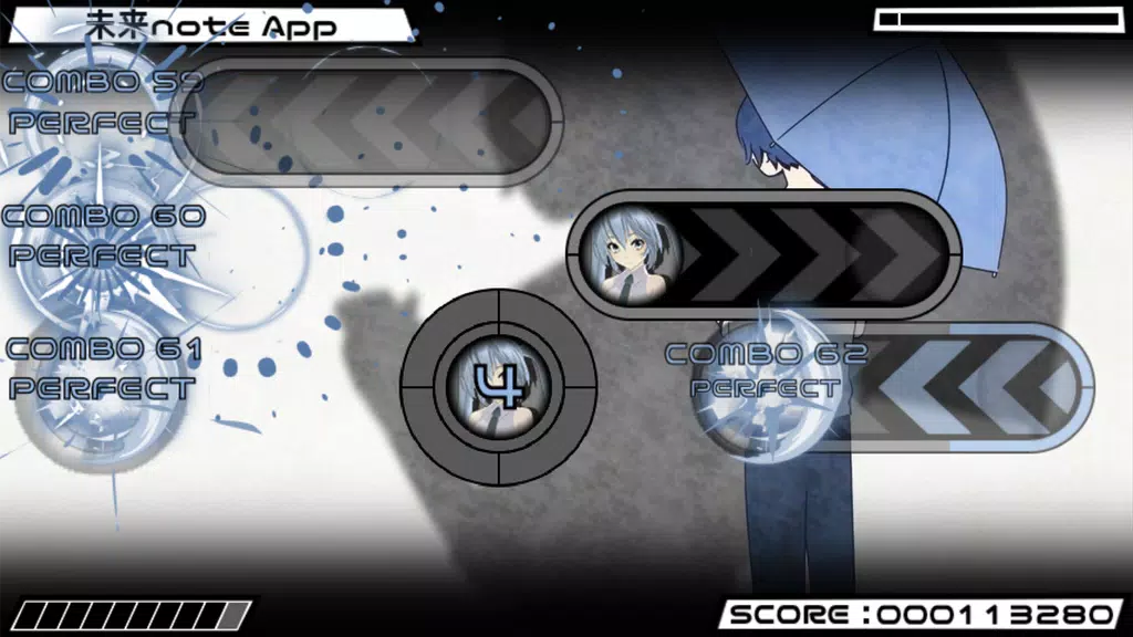 Beat Beat Vocaloid Reborn Capture d'écran 2