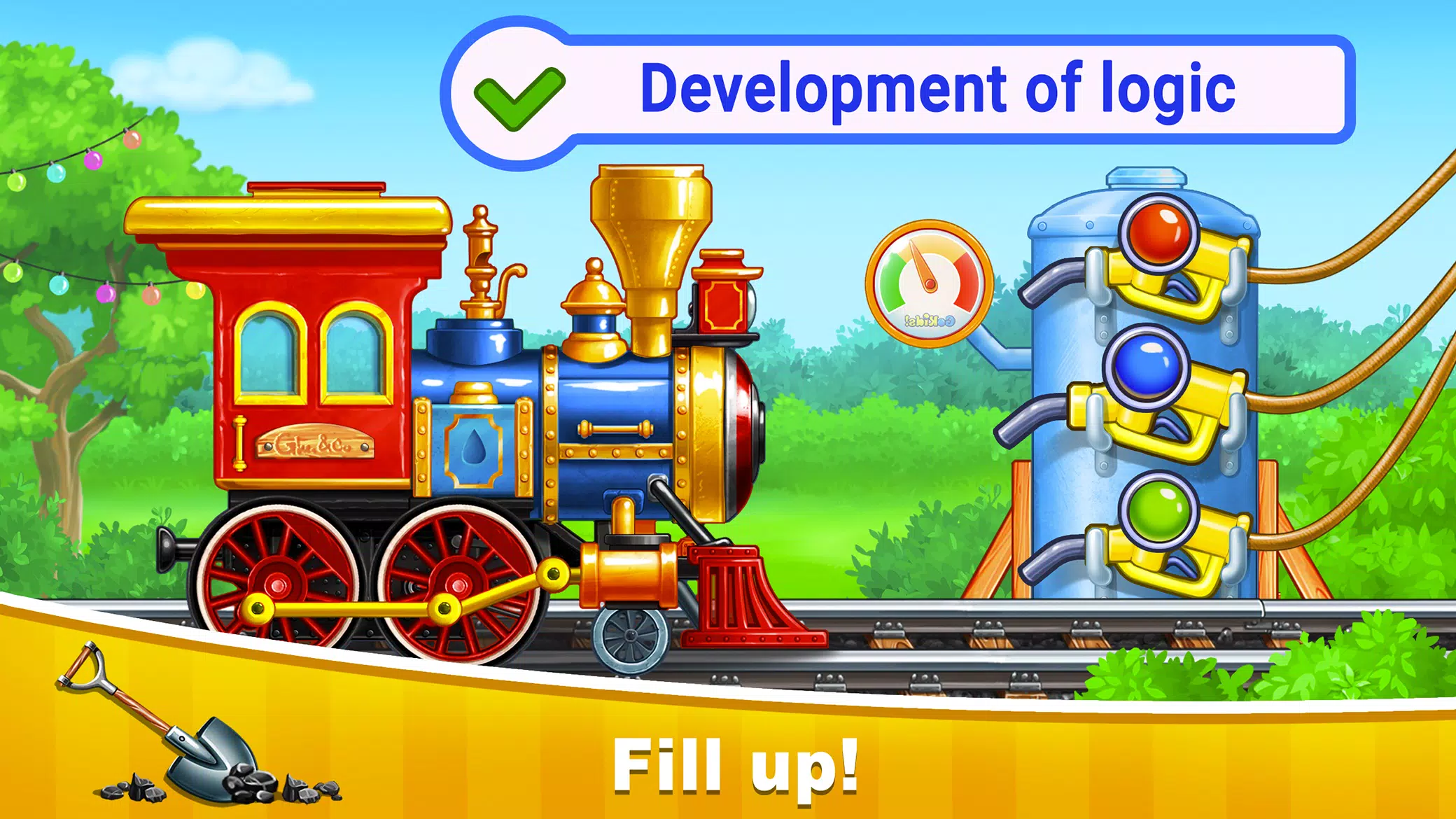 Train Games for Kids: station Screenshot 1