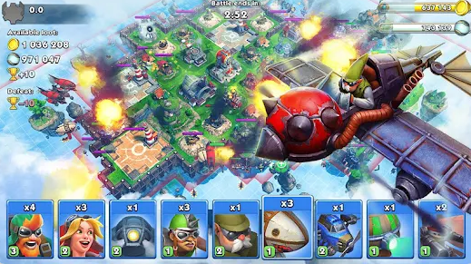 Sky Clash Lords of Clans 3D Ekran Görüntüsü 3