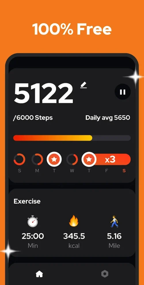 Step Counter - Pedometer Captura de pantalla 0