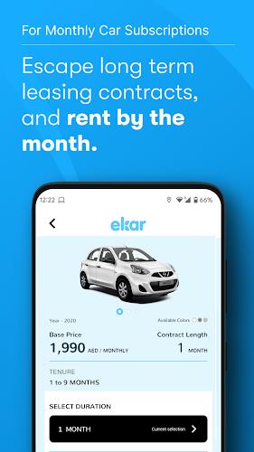 ekar - Rent a car Ảnh chụp màn hình 3