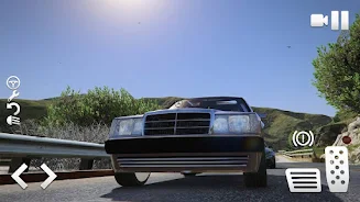 Schermata Mercedes 190E: Crime City Ride 3