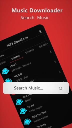 Mp3Skulls Mp3 Music Downloader Tangkapan skrin 0