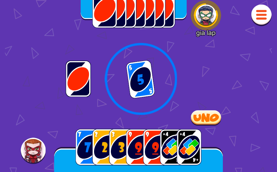 Uno Heroes Card स्क्रीनशॉट 1