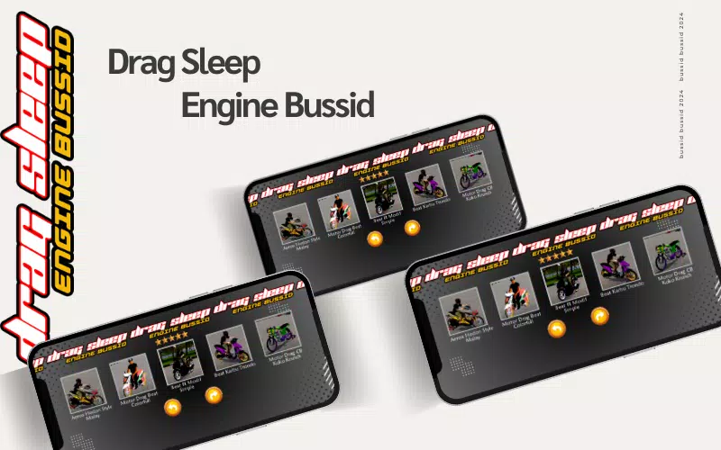 Mod Drag Sleep Engine Bussid スクリーンショット 2