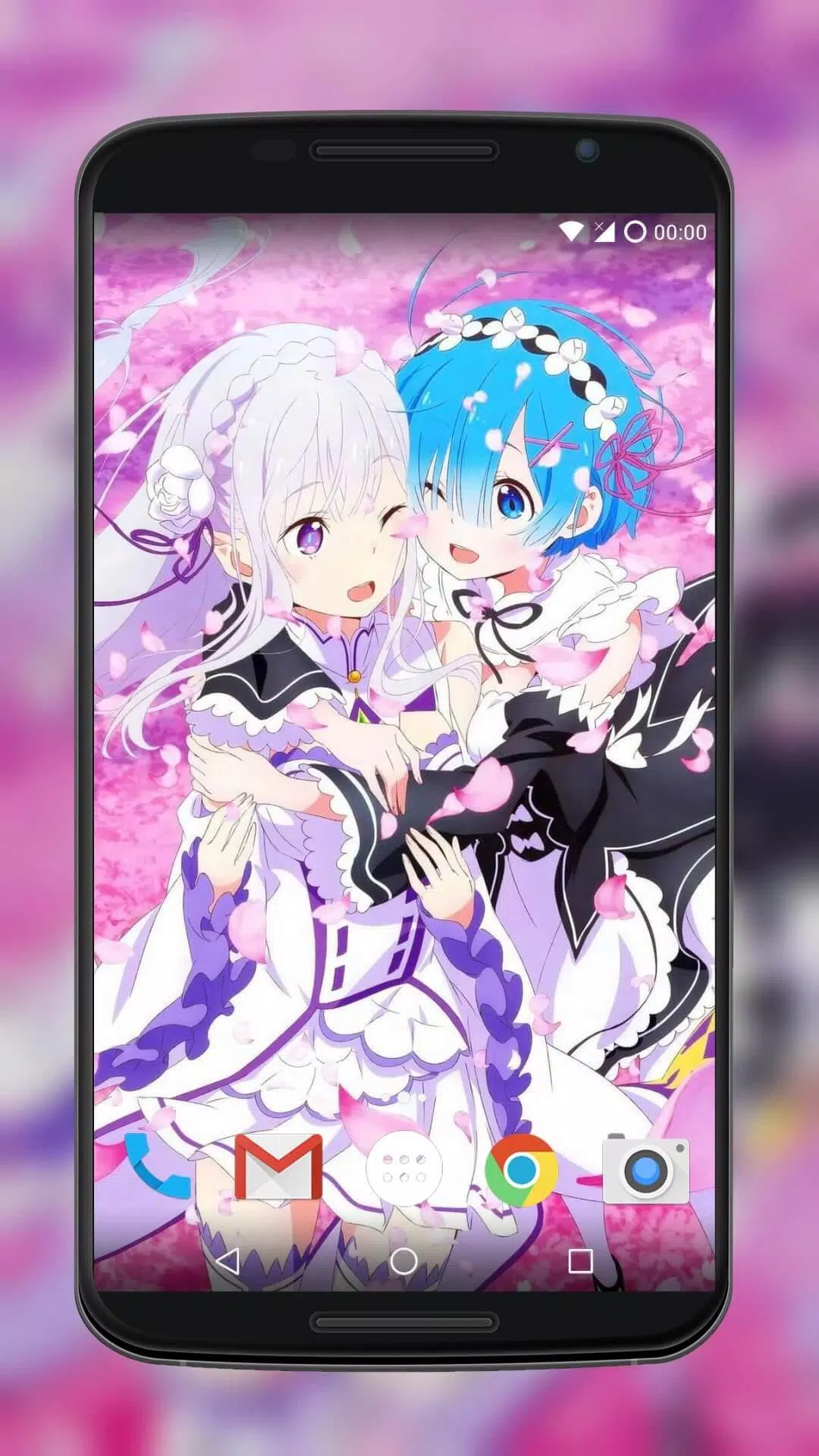 Anime Wallpaper Schermafbeelding 0