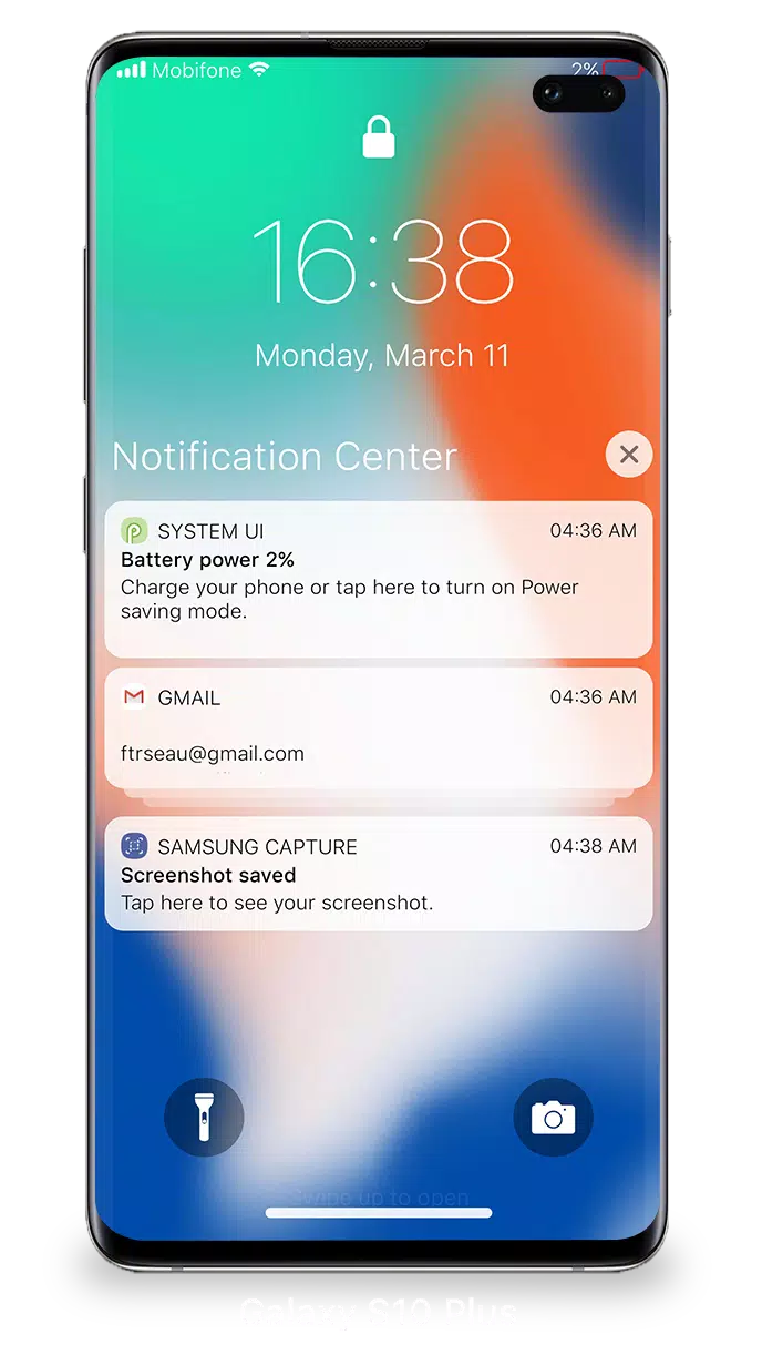 鎖定屏幕和通知iOS 15應用截圖第1張