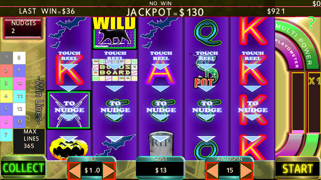 Creepy Casino Slots FREE Screenshot 1